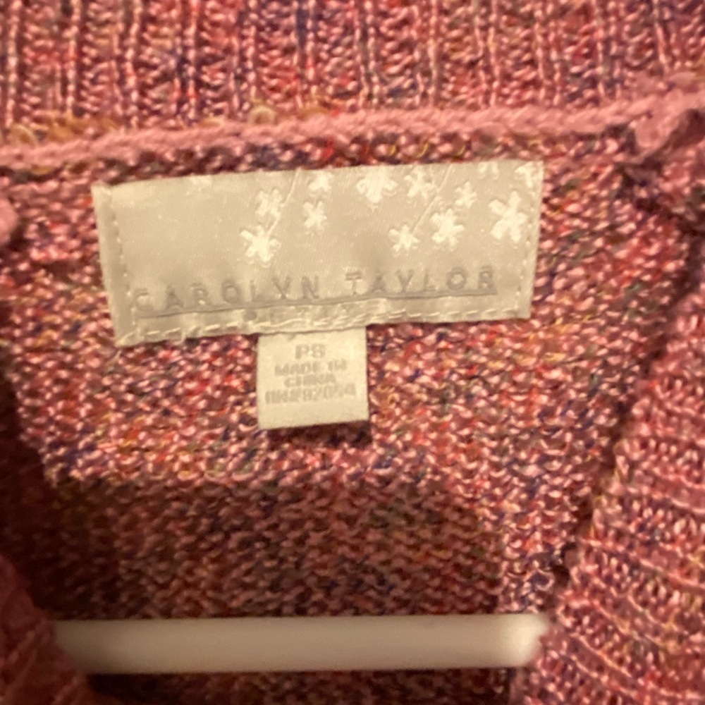Carolyn Taylor Petite Sweater SMALL - Picture 2 of 3
